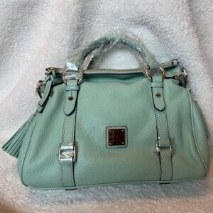 Dooney & Bourke Sorrento satchel aqua (HTF aqua color)